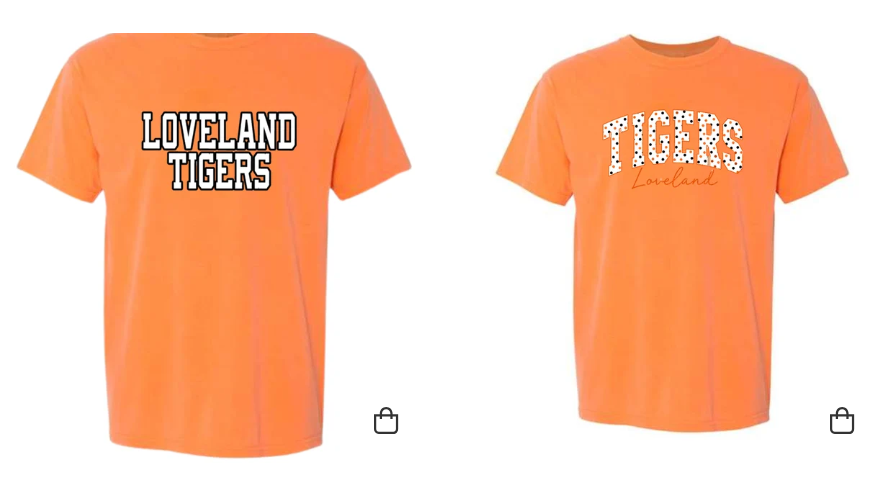 Purchase a Loveland Tiger T-Shirt poster
